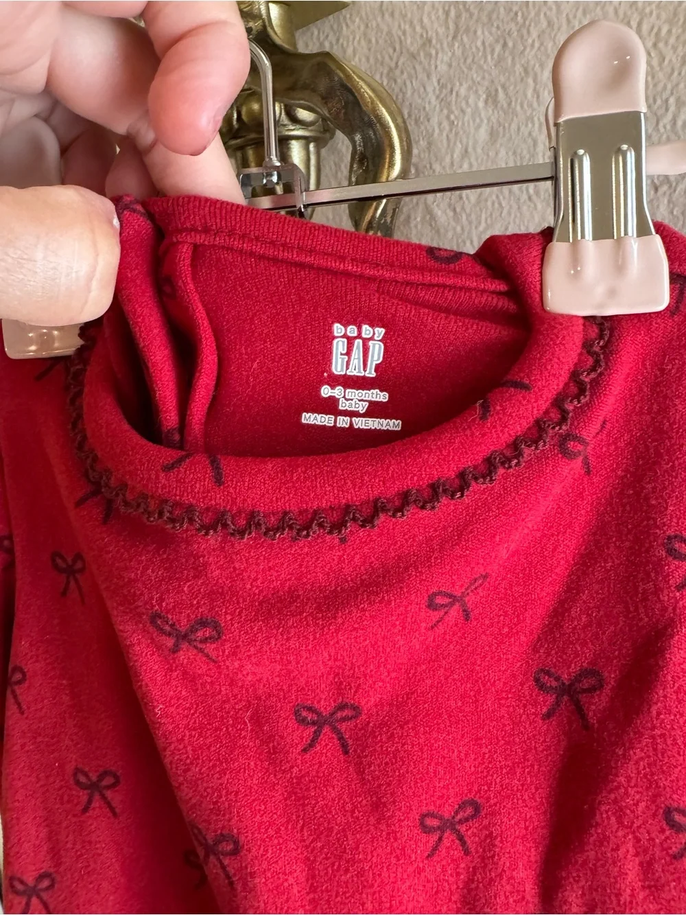 🎀 Baby Gap Footed Fleece Sleeper | 0–3 Months | Great Condition 🎀